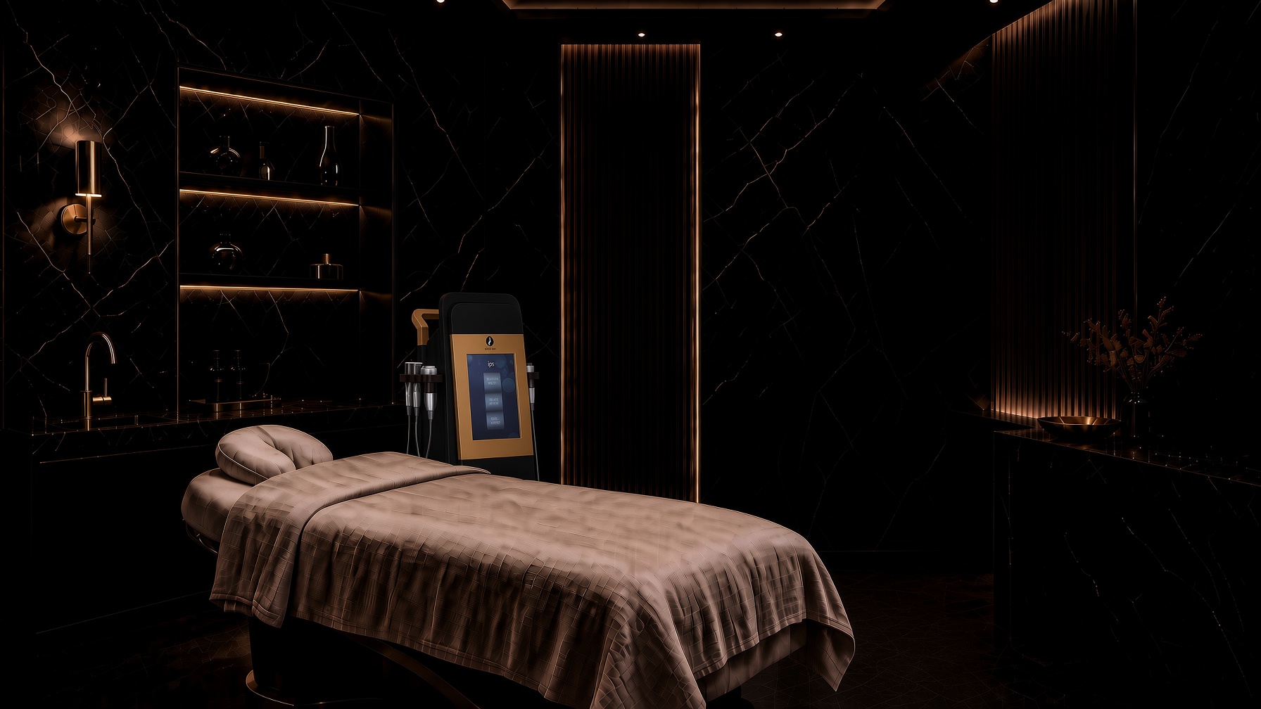 AquaGLOW in a treatment room