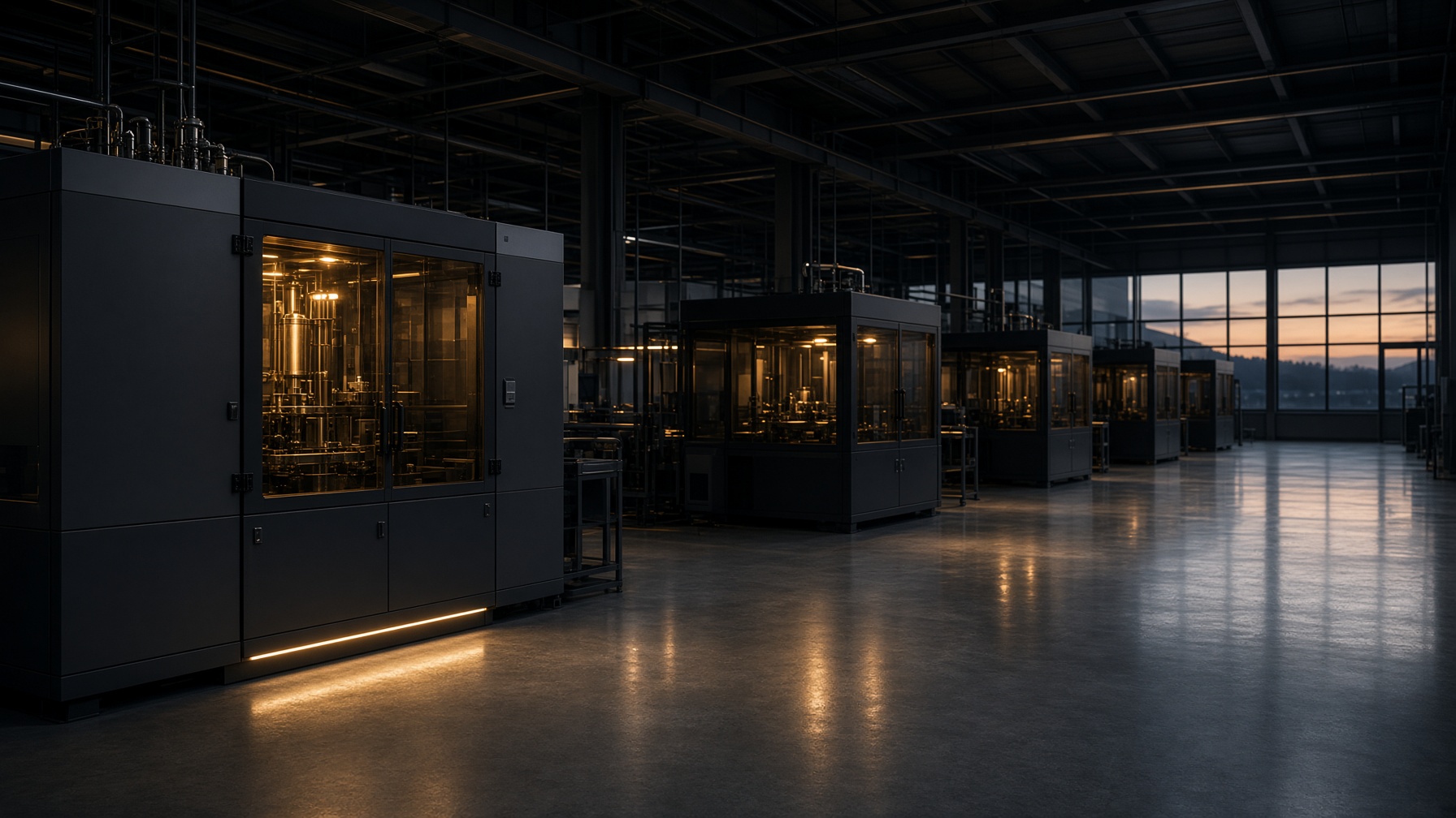 Precision manufacturing floor